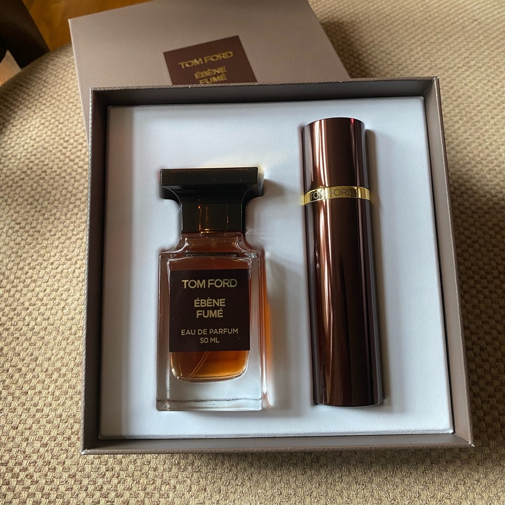 Tom Ford Ebene Fume 2 Pieces Set: 1.7oz + 0.33oz, New, Authentic $295 Value